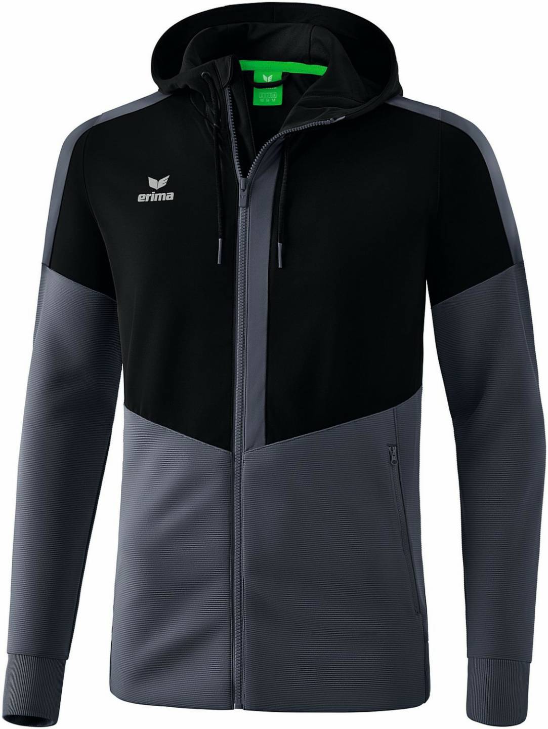 Chándales Sprinter Erima Squad Hooded Training Jacket (103204)black/slate grey