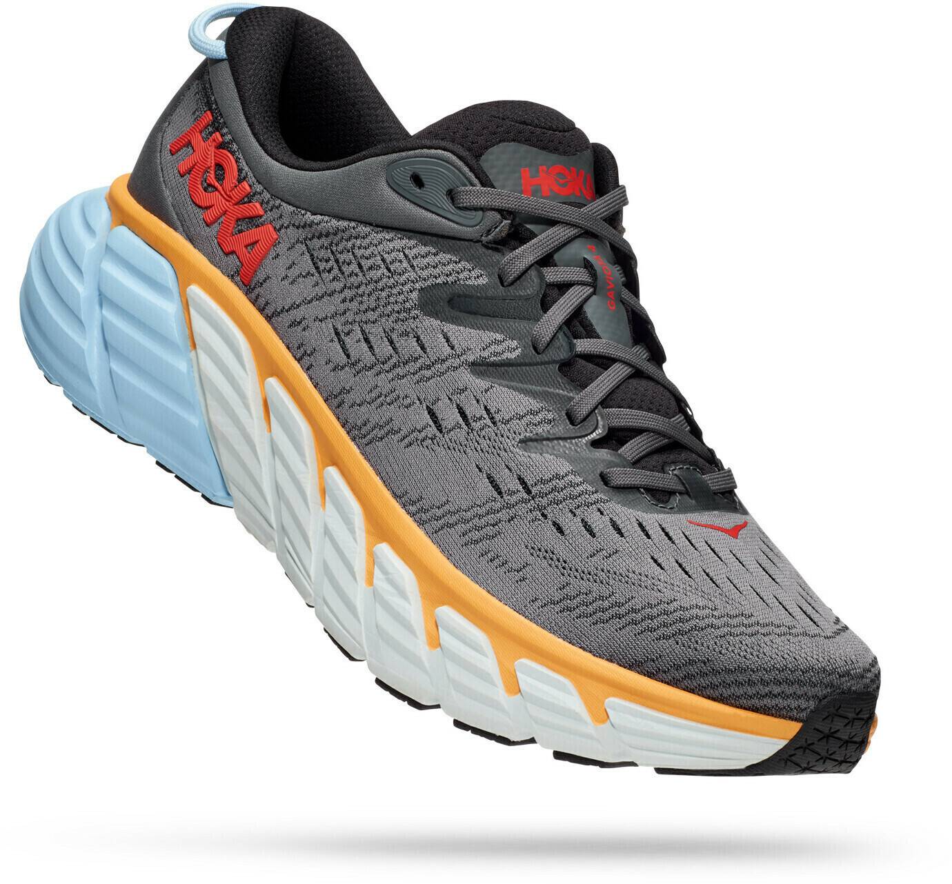 Sprinter Hoka Gaviota 4castlerock/anthracite gris Zapatillas running