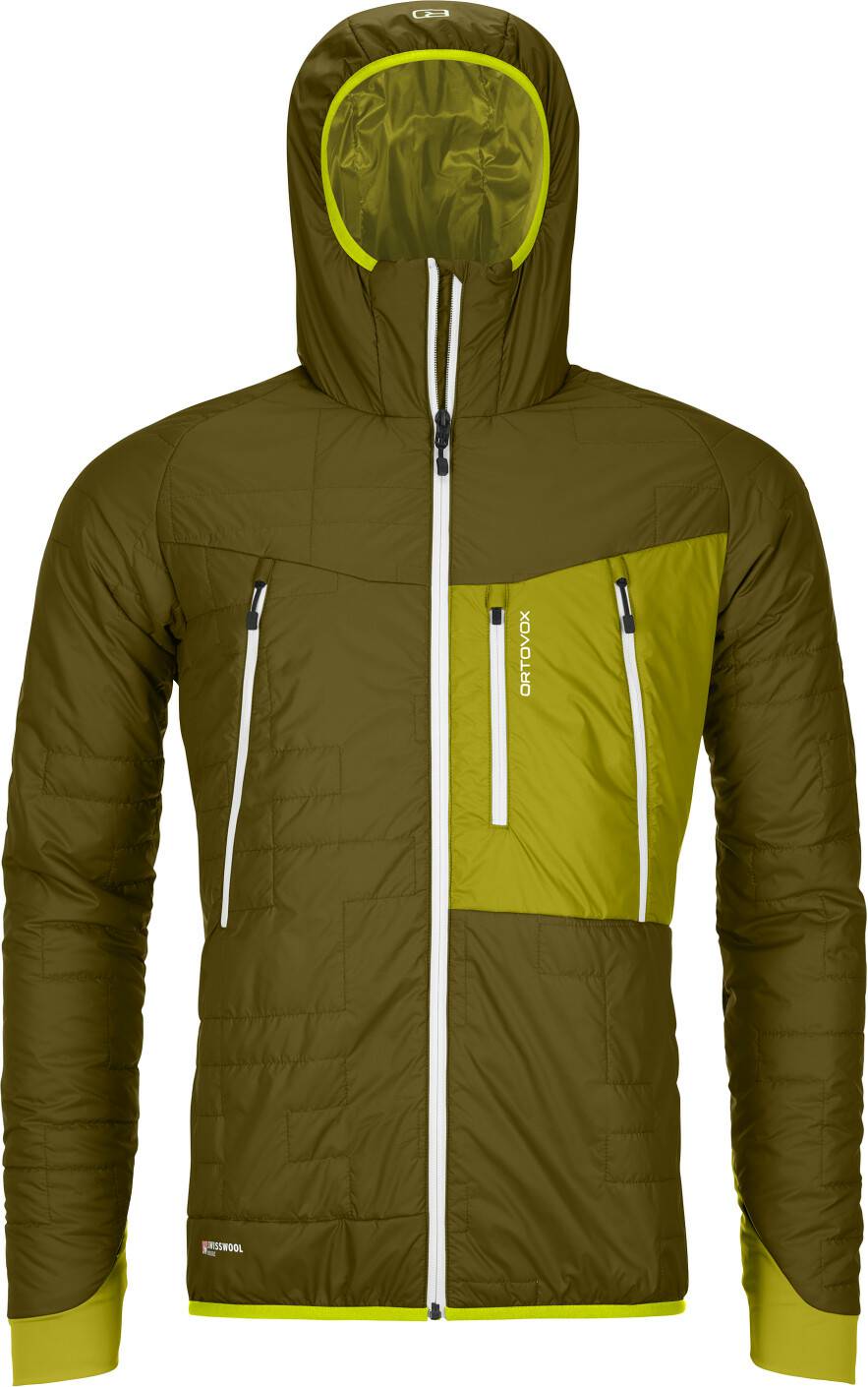 Ropa de esquí Sprinter Ortovox swisswool Piz BOÈ BOÈ Jacket M (61062)green moss