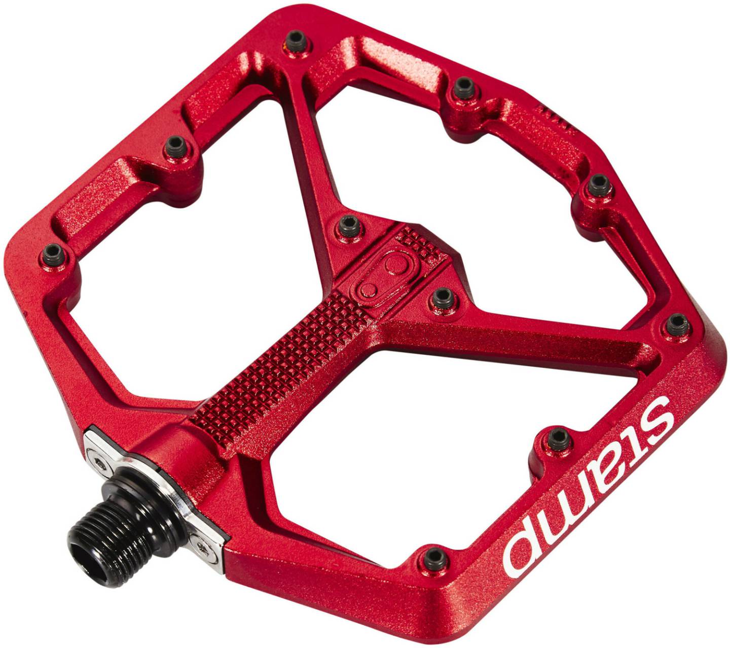 Pedales de bicicleta Sprinter Crankbrothers Stamp 7 PedalLarge, red