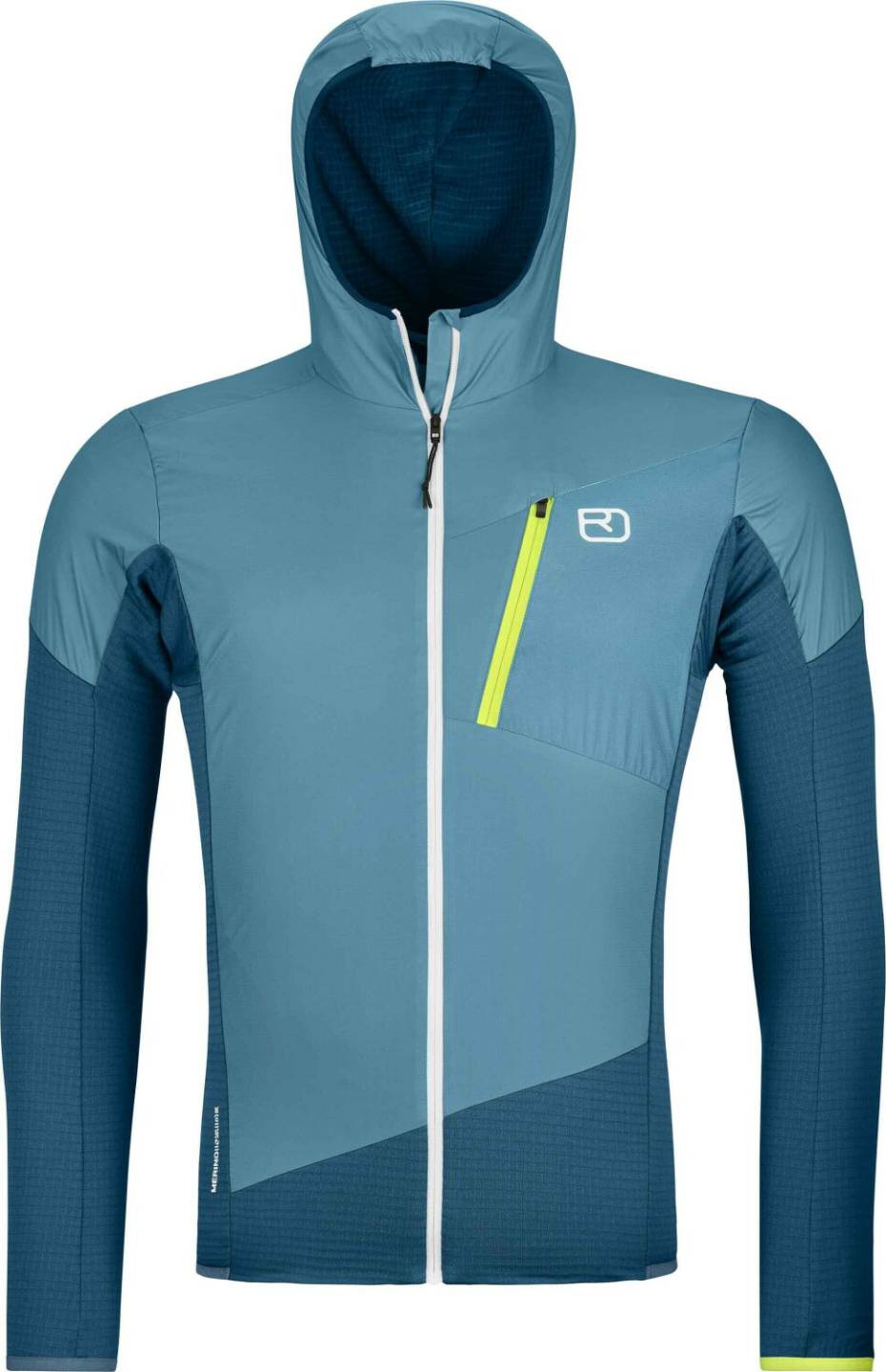 Ropa de esquí Sprinter Ortovox Ladiz Hybrid Jacketpetrol blue