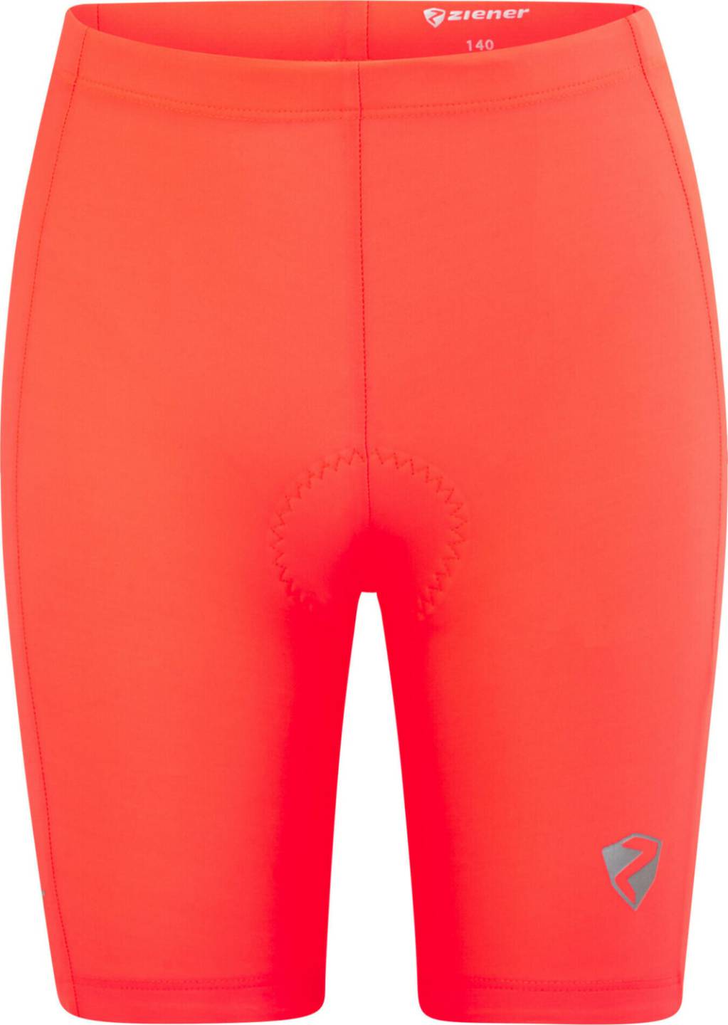 Pantalones ciclismo Sprinter Ziener Nimo X-function Junior Tightssignal peach naranja