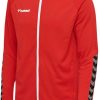 Sprinter Hummel Authentic Poly Zip Jacket Youth (205367)red (205367-3062) Chándales