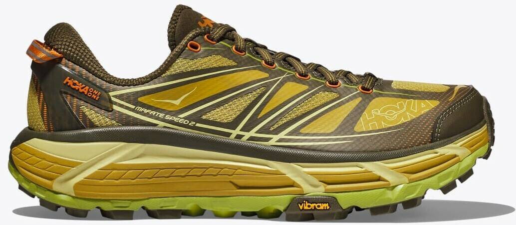 Zapatillas running Sprinter Hoka Mafate Speed 2 Unidark olive/golden lichen