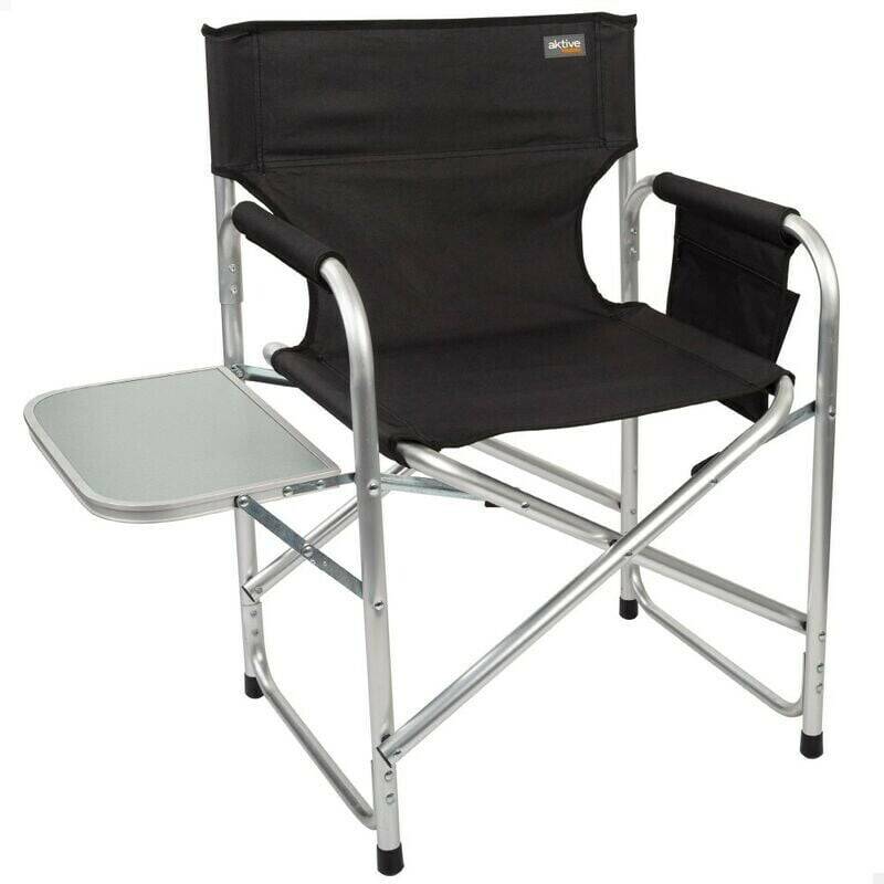 Mobiliario de camping Sprinter Aktive Silla director plegable para camping negro (52888)