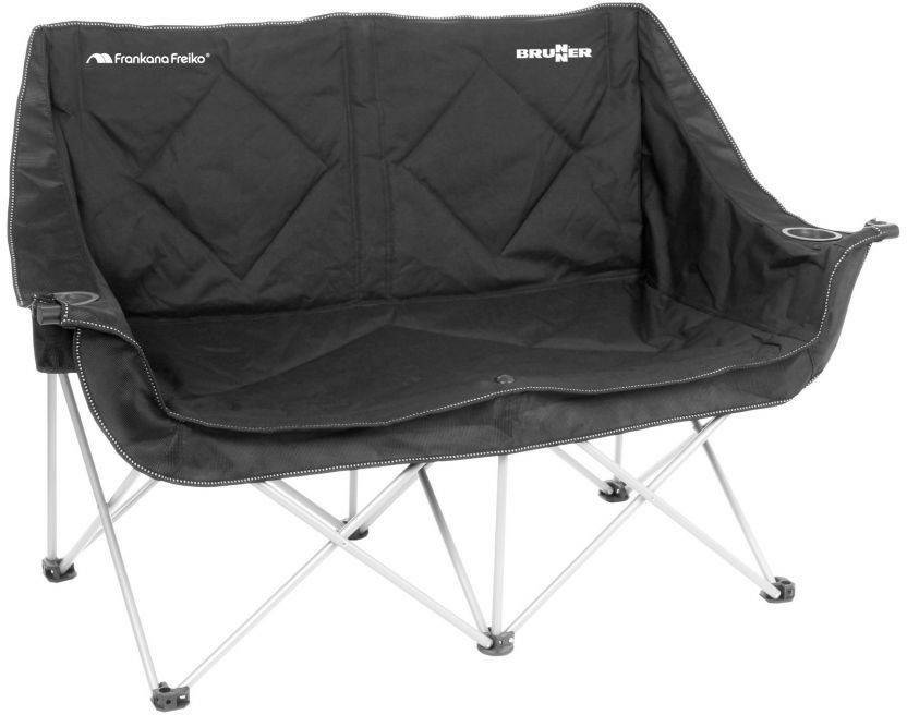 Mobiliario de camping Sprinter Brunner Outdoor Action Sofa (black)