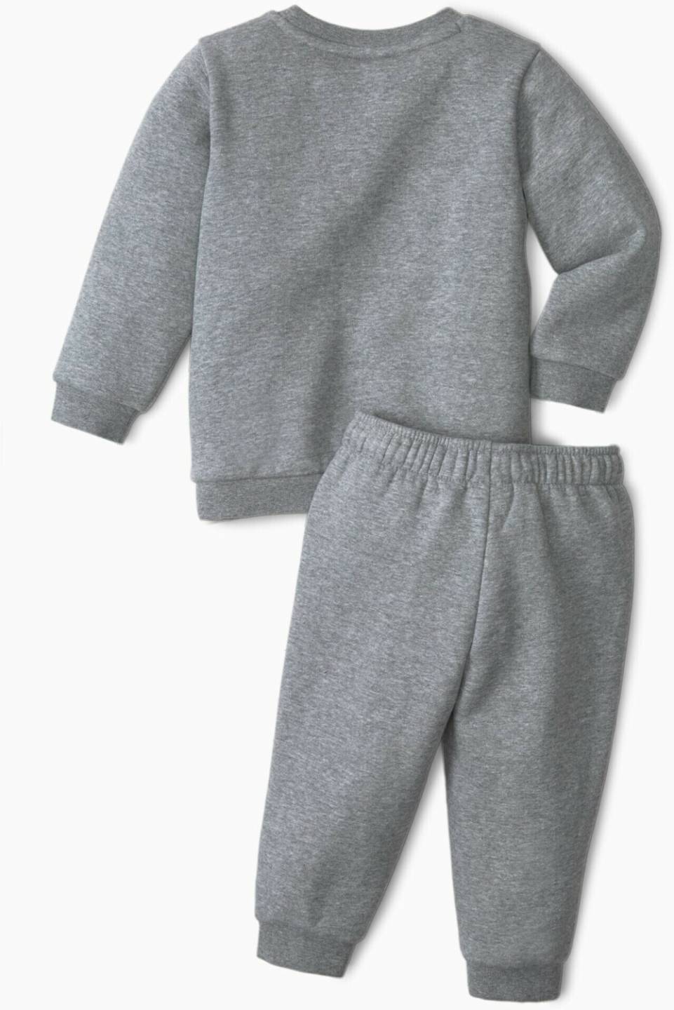 Sprinter Puma Essentials Minicats Baby Jogginganzug mit Rundhalsausschnittmedium gray heather Chándales