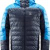 Sprinter Haglöfs L.I.M Down Hood Men (605353)tarn blue/nordic blue azul Chaquetas de montaña