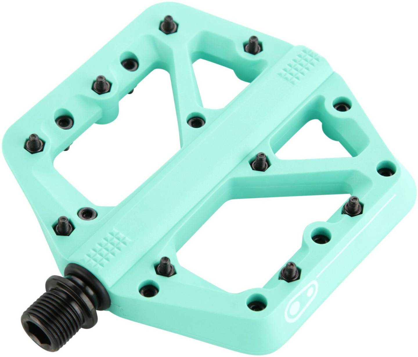 Pedales de bicicleta Sprinter Crankbrothers Stamp 1 LargePedals Splash Edition turquoise L