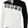 Chándales Sprinter Erima 5-C Presentation Jacketwhite/black/dark grey