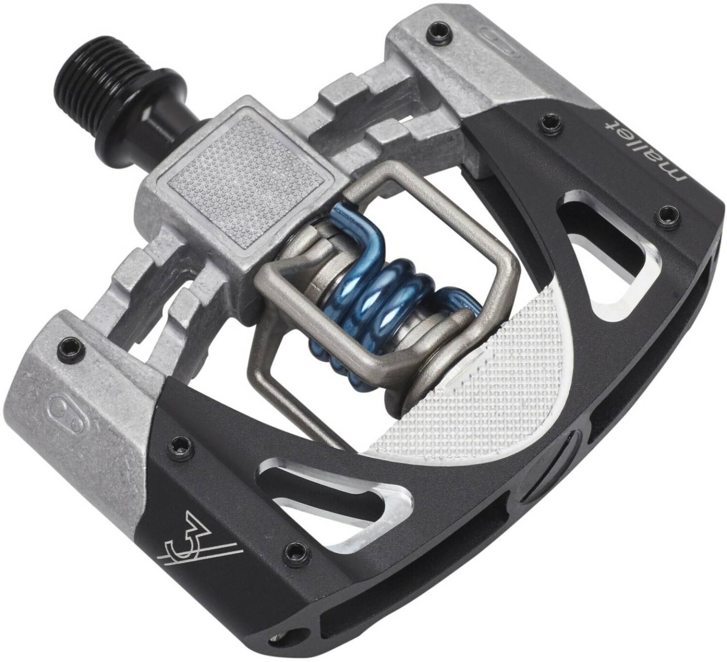 Pedales de bicicleta Sprinter Crankbrothers Mallet 3black, silver