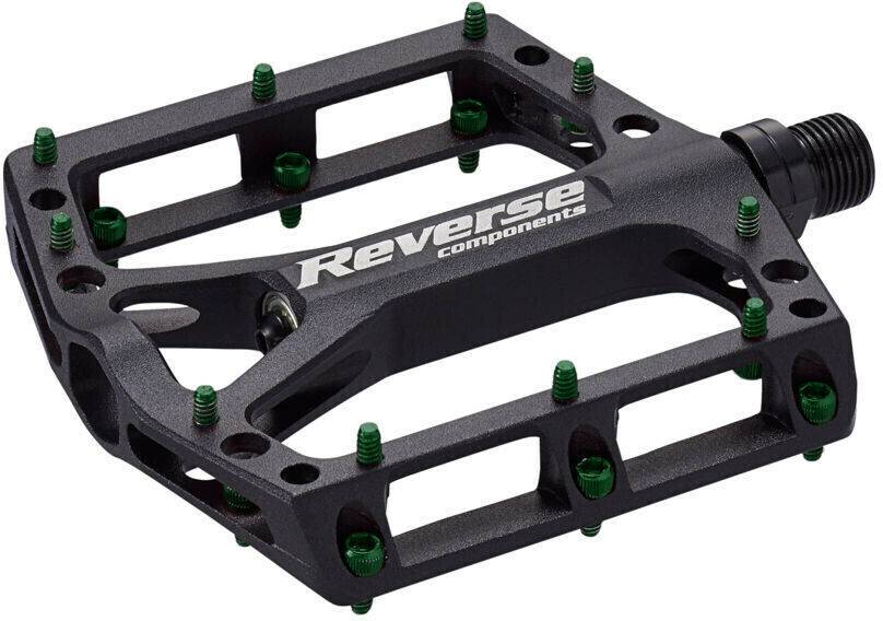 Sprinter Reverse Black ONEdark green Pedales de bicicleta