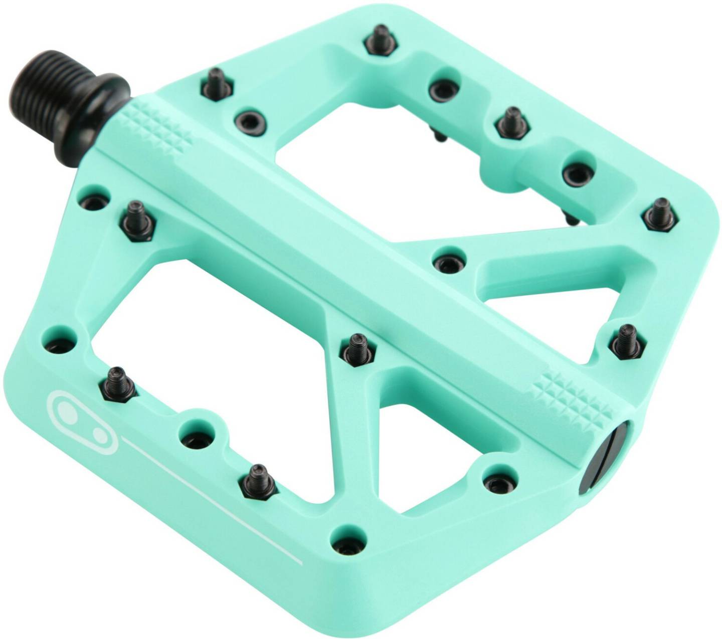 Pedales de bicicleta Sprinter Crankbrothers Stamp 1 LargePedals Splash Edition turquoise L