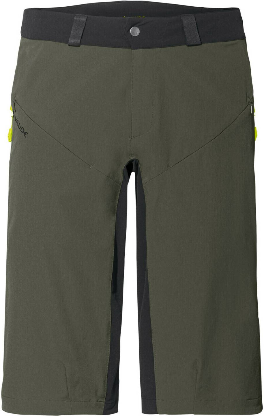 Sprinter VAUDE Moab V Shorts Menoliv verde Pantalones ciclismo