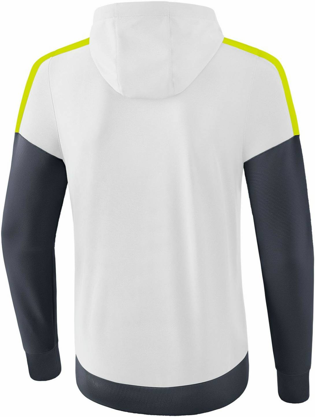 Chándales Sprinter Erima Squad Hooded Training Jacket Kids (103204)Training Jacket with Hood Kids (103204) white/slate grey/bio lime