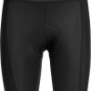 Sprinter Jack Wolfskin Morobbia Padded Shorts W black Pantalones ciclismo