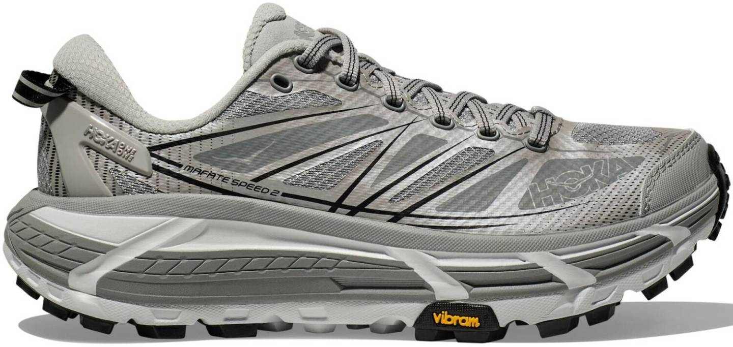 Sprinter Hoka Mafate Speed 2 Galactic Grey Zapatillas running